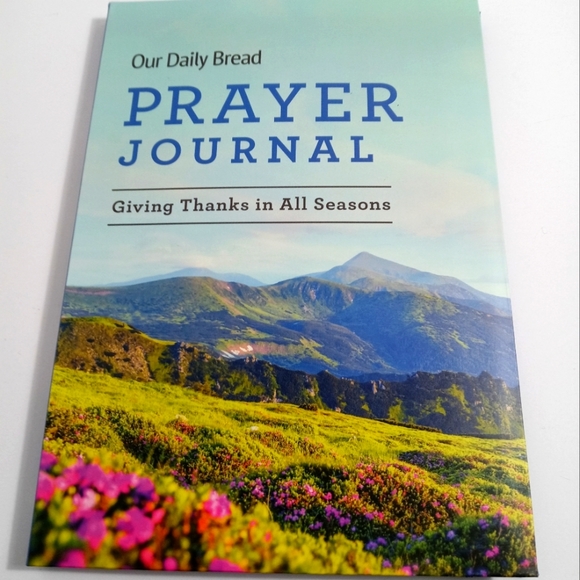 🏖 Our Daily Bread Prayer Journal Giving Thanks in All Seasons NIB - Picture 1 of 4